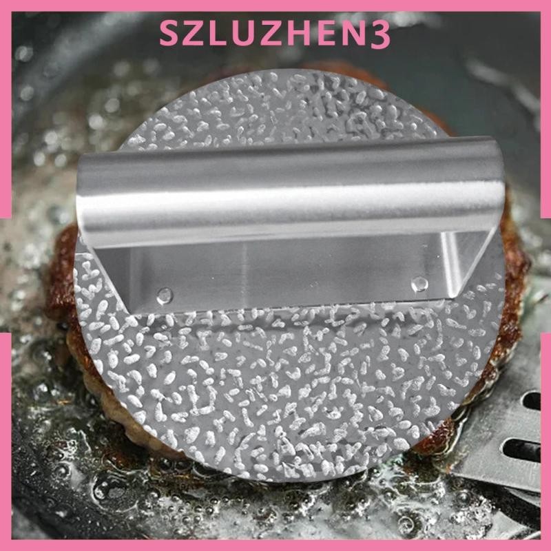 [Szluzhen3] เครื่องกดเบอร์เกอร์ แซนวิช ขนมปังแบน สําหรับทําบาร์บีคิว