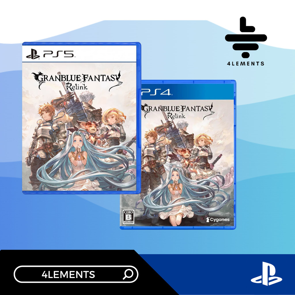 (พร้อมส่ง) PS4 PS5 GRANBLUE FANTASY : RELINK (R3/ASIA)