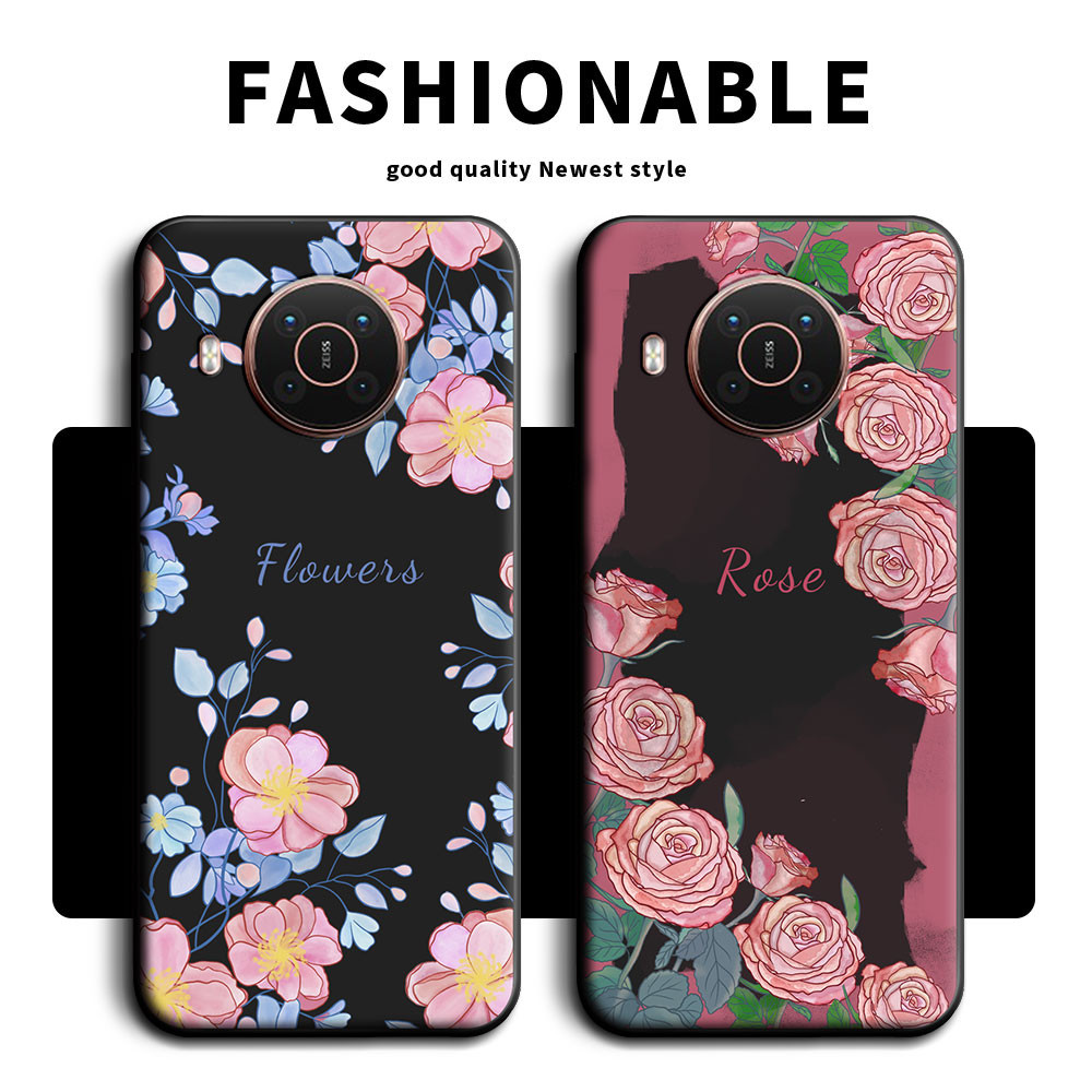 เคสโทรศัพท์มือถือ ซิลิโคนนิ่ม TPU ลายแพนด้า ดอกไม้ ผีเสื้อ สําหรับ Nokia X10 X20 X30 X100 XR20