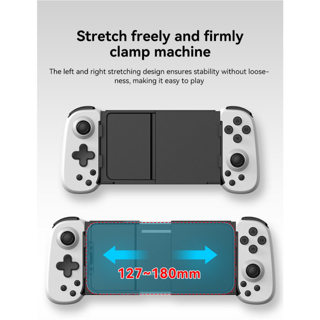 จอยเล่นเกมส์ 🔥 จอย BSP-D6 D7 ใหม่ล่าสุด ต่อได้ทุกเครื่อง ประกัน 1 ปี รองรับ iOS Android Switch PS4 P