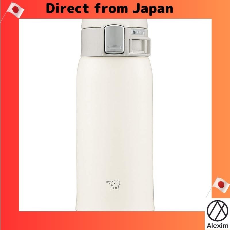 [ส่งตรงจากญี่ปุ่น] Zojirushi แก้วมักสเตนเลส 360 มล. สีขาวอ่อน พร้อมที่เปิดแบบสัมผัสเดียว สําหรับดื่มโดยตรงจากบริษัท Zojirushi
