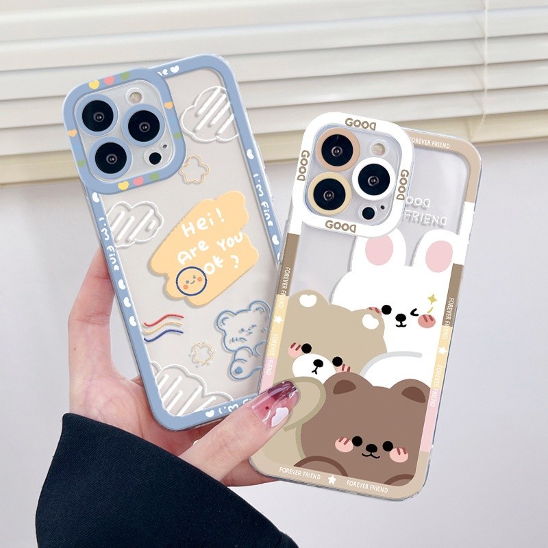 เคสนิ่ม Vivo Y28 Y27s Y100 V40 Y33s Y36 Y75 V23 V27 Pro V29e V3O Pro V30e T1 Pro Y29 Y19s V50 Lite Y