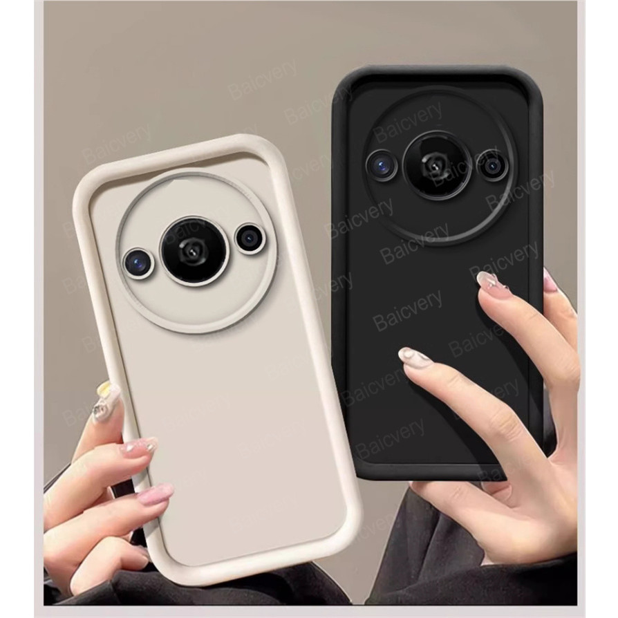 สําหรับ Xiaomi Redmi A3 3 23129RN51X MZB0H0KIN MZB0H0LIN MZB0H0MIN / Redmi A3X ปลอกคุณภาพสูงแฟชั่นสี