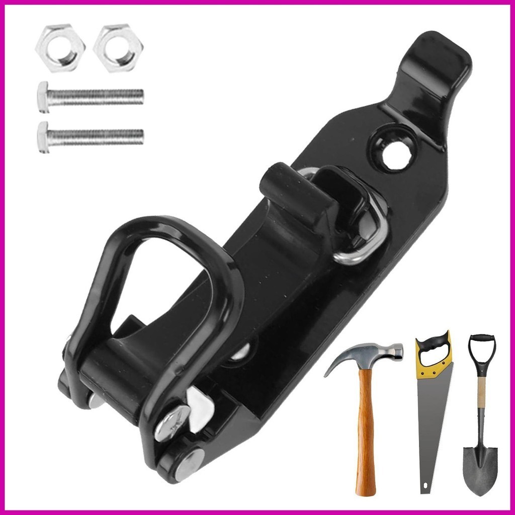 โลหะยางยึดชุดผู้ถือพลั่ว CLAMP Wall Mount Kit 62 Lbs แบกความจุแร็คหลังคาติดตั้ง humiasph