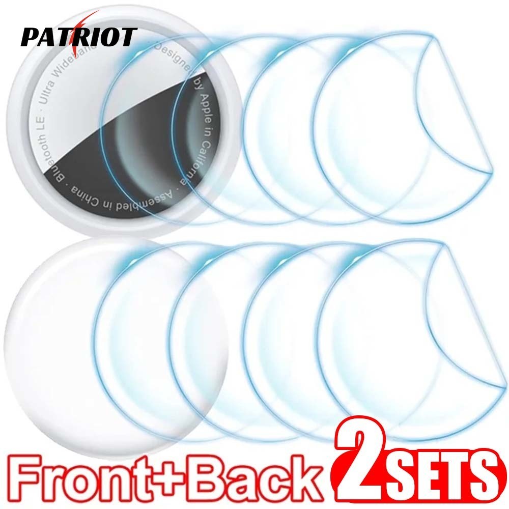 [PATRIO] ฟิล์มไฮโดรเจลนิ่ม ป้องกันรอยขีดข่วน กันรอยหน้าจอ HD สําหรับ Apple Airtag 1 2 ชุด
