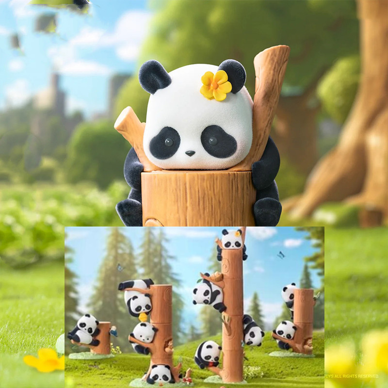 Hgtoys [เลือกได้] [ของแท้] 52toys Panda Roll Fruit trees Series กล่องสุ่ม ตุ๊กตา ของขวัญอินเทรนด์