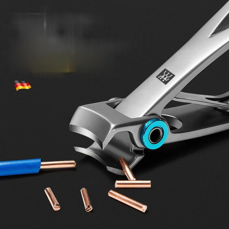 Zwillingผู้สูงอายุเล็บกรรไกรตัดเล็บหนาเล็บพิเศษสแตนเลสเท้าเล็บสีเทากรรไกรตัดเล็บขนาดใหญ่เปิดคู่เครื่องมือใหม่ - รูปที่ 2