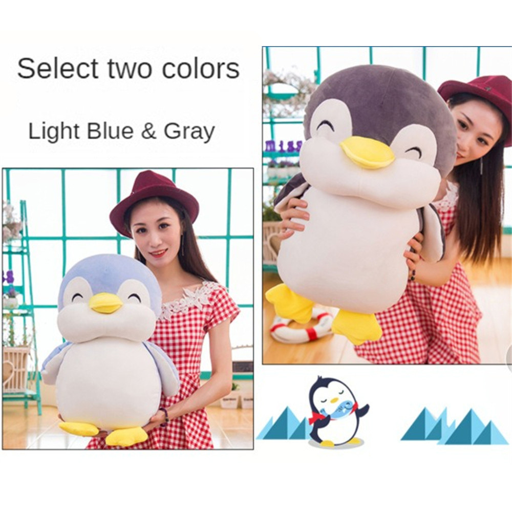 【ในการจัดส่ง】 25 ซม.ตุ๊กตาเพนกวินน่ารักผ้าฝ้ายนุ่มของเล่นหมอนนอนเด็กผู้หญิงกอดเด็ก Kawaii Plushes ตุ๊กตาสัตว์ของเล่น ราคา ถูกที่สุด ดีลบีเคเค แกลเลอรีภาพที่ 6