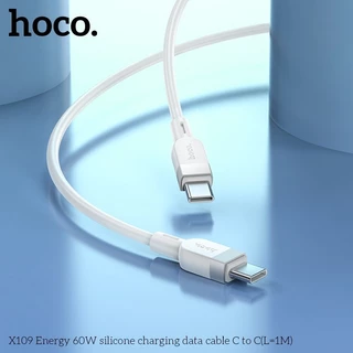 HOCO X109 สายชาร์จเร็ว ความยาวสาย 1m 2m 3m สำหรับ TC-TC 60W /PD 27W / Micro 2.4A / Type-C 3A / iOS 2.4A สายชาร์จ hc1