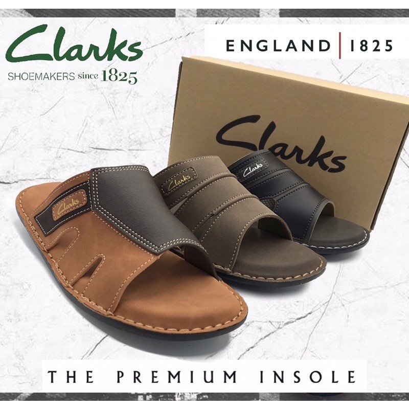 Clarks Excellent Superlatives Long Lasting Street Wear Mens Slip On Comfort Sandals Sandal Clarks Lelaki Lasak Bergaya