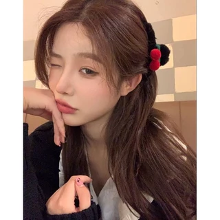 GDC-กิ๊ฟหนีบผม แบบขนติดเชอรี่ สวยงามมาก พร้อมส่ง