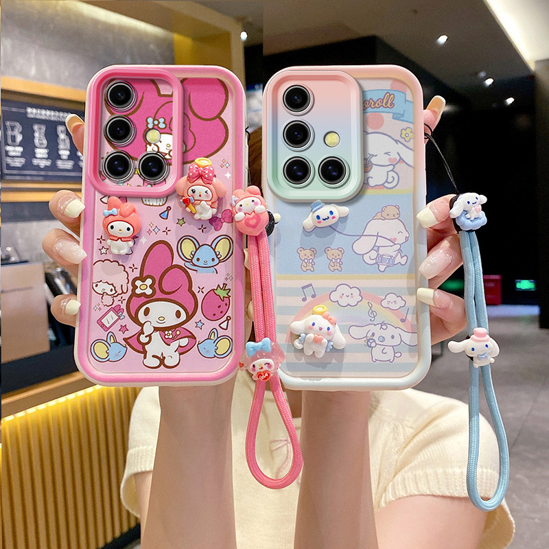 เคส samsung a71 เคสโทรศัพท์สําหรับ  4g case Cute 3D Doll