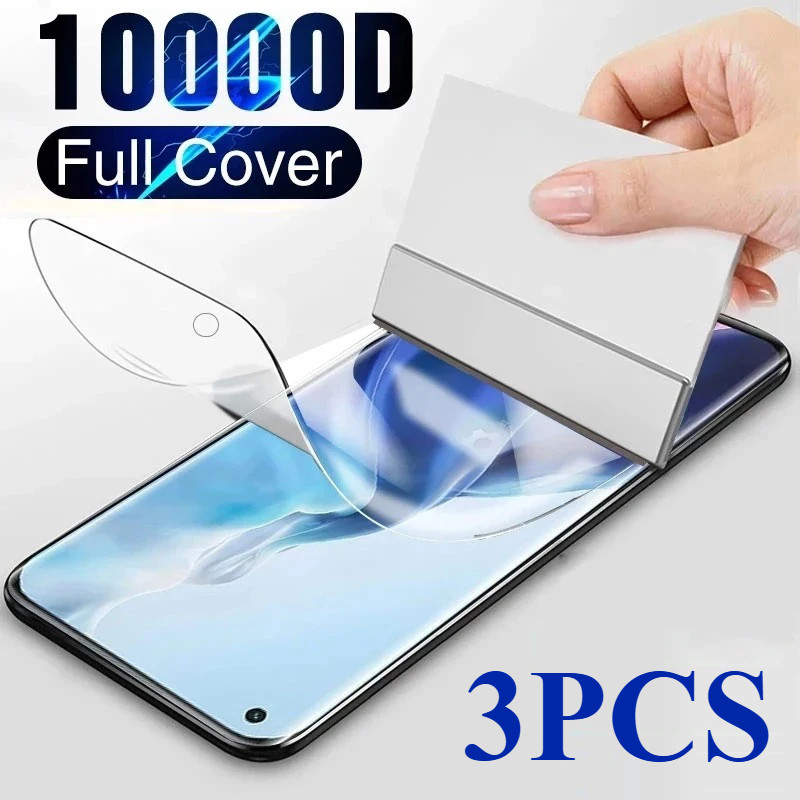สําหรับoppo F9 F7 F27 F25 F23 F21 F19 F19s F17 F15 F11 Pro Plus 5G 4G 3Pcs 1000D HD Clear Soft Hydro