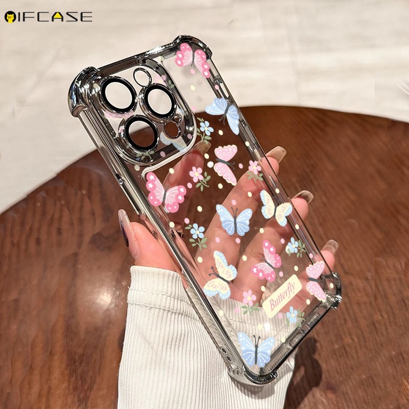 สําหรับ Huawei Pura 70 P60 P50 P40 P30 P70 Pro Plus Ultra เคสโทรศัพท์สีสันผีเสื้อดอกไม้ดอกไม้น่ารักการ์ตูน Polka Dot หรูหราโปร่งใสนุ่มกรณีปกหลัง ราคา ถูกที่สุด ดีลบีเคเค แกลเลอรีภาพที่ 4
