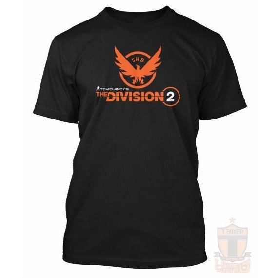 เสื้อยืดคุณภาพสูง Yuanl5 {S-5XLพร้อมส่ง เสื้อยืดผ้าฝ้าย 100% พิมพ์ลาย The Division 2 Tom Clancy'S Sh