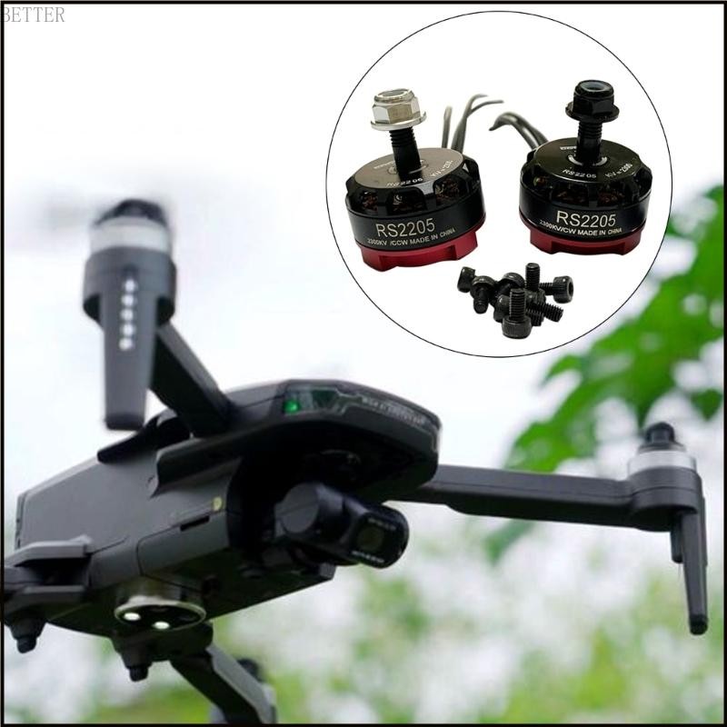 Bett RC RS2205 2205 2300KV CW CCW มอเตอร์ไร้แปรงสําหรับ 2-6s FPV RC QAV250 X210 Racing