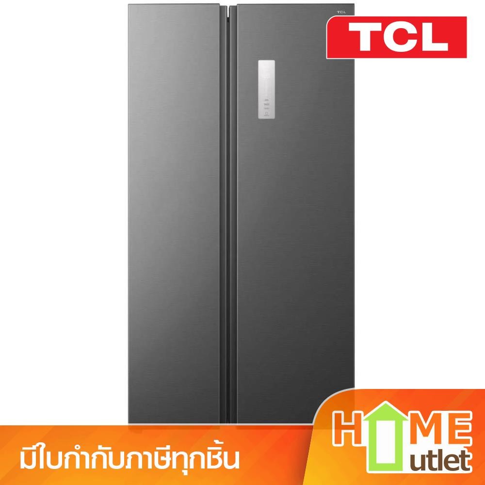 TCL ตู้เย็น 2 ประตู Size by Size ขนาด 17.8 คิว สีเทา รุ่น RT50MPSBG (24347)
