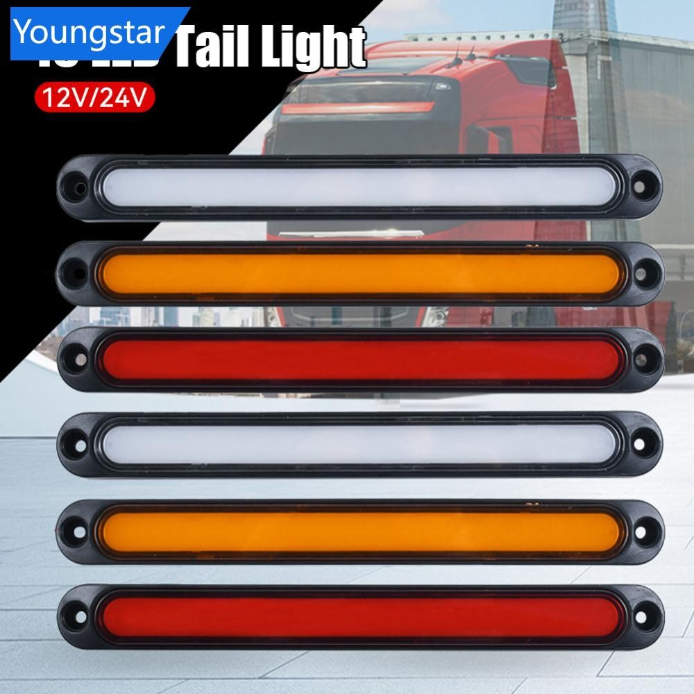 FYY 1 ชิ้นรถบรรทุกรถยนต์ 15 LED Third เบรคหยุดไฟท้ายด้านหลังขับรถเตือนโคมไฟ SUV Trailer รถบรรทุกตําแหน่งสูง Mount
