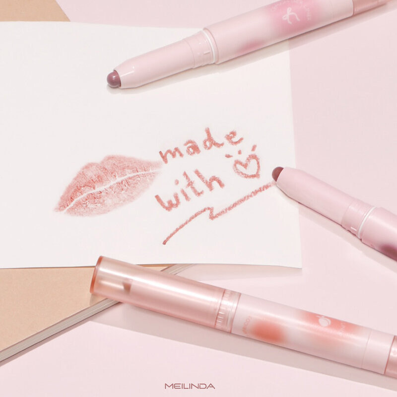 Mei Linda Crayon Over Liner 1.2g เมลินดา ลิปไลเนอร์เบลอขอบปาก. รูปที่ 6