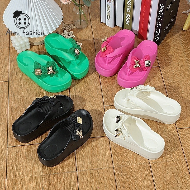 Ann.Fashion รองเท้าแตะแบบสวม นุ่มเหมือนก้อนเมฆ สีพาสเทลน่ารักๆ มี 3 สี รองเท้าแตะหูคีบ นุ่มไม่เจ็บเท้า #sy115