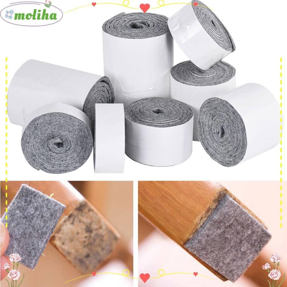 Moliha แผ่นสักหลาดรองขาเฟอร์นิเจอร์ แบบนิ่ม หนา 2 2.5 3 4 5 ซม. ป้องกันเสียงรบกวน สําหรับโต๊ะ โซฟา