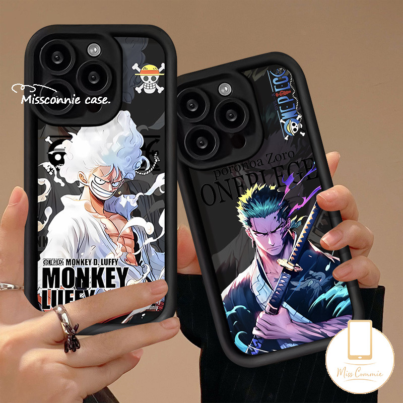 เคสโทรศัพท์มือถือ ลายการ์ตูนลูฟี่วันพีช สําหรับ Oppo A57 A15 A54s A58 A31 A38 A7 A18 A78 A55 A77 A17k A53 A76 A98 A31 A9 A96 A16 A52 A74 A5s A12 A17 A3s A16s A77s A33 A1K Reno 8T 5F 4 เคส Zoro