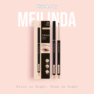 MEILINDA เมลินดา ดินสอเขียนขอบตา ขนาด Skinny Liner 1.5mm MC3120