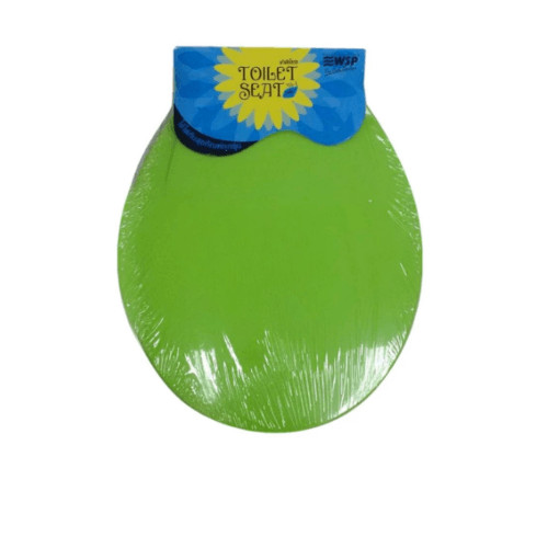 room_shop101 WSP ฝารองนั่งโถสุขภัณฑ์ O shape รุ่น TS4-3/GN   สีเขียว