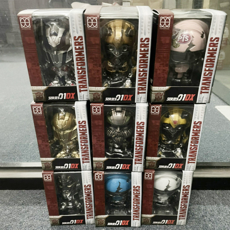 พร้อมส่ง โมเดลฟิกเกอร์ฮีโร่ Transformers Q Version 10 ซม. สําหรับตกแต่งบ้านตุ๊กตา NSMD