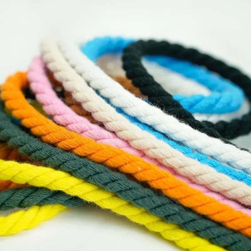 ใหม่ 1 คู่รอบเชือกผูกรองเท้า 0.6 ซม.ผ้าฝ้ายหนาเชือกผูกรองเท้า Twisted เชือก Laces รองเท้าผ้าใบรองเท้า Laces สําหรับรองเท้า