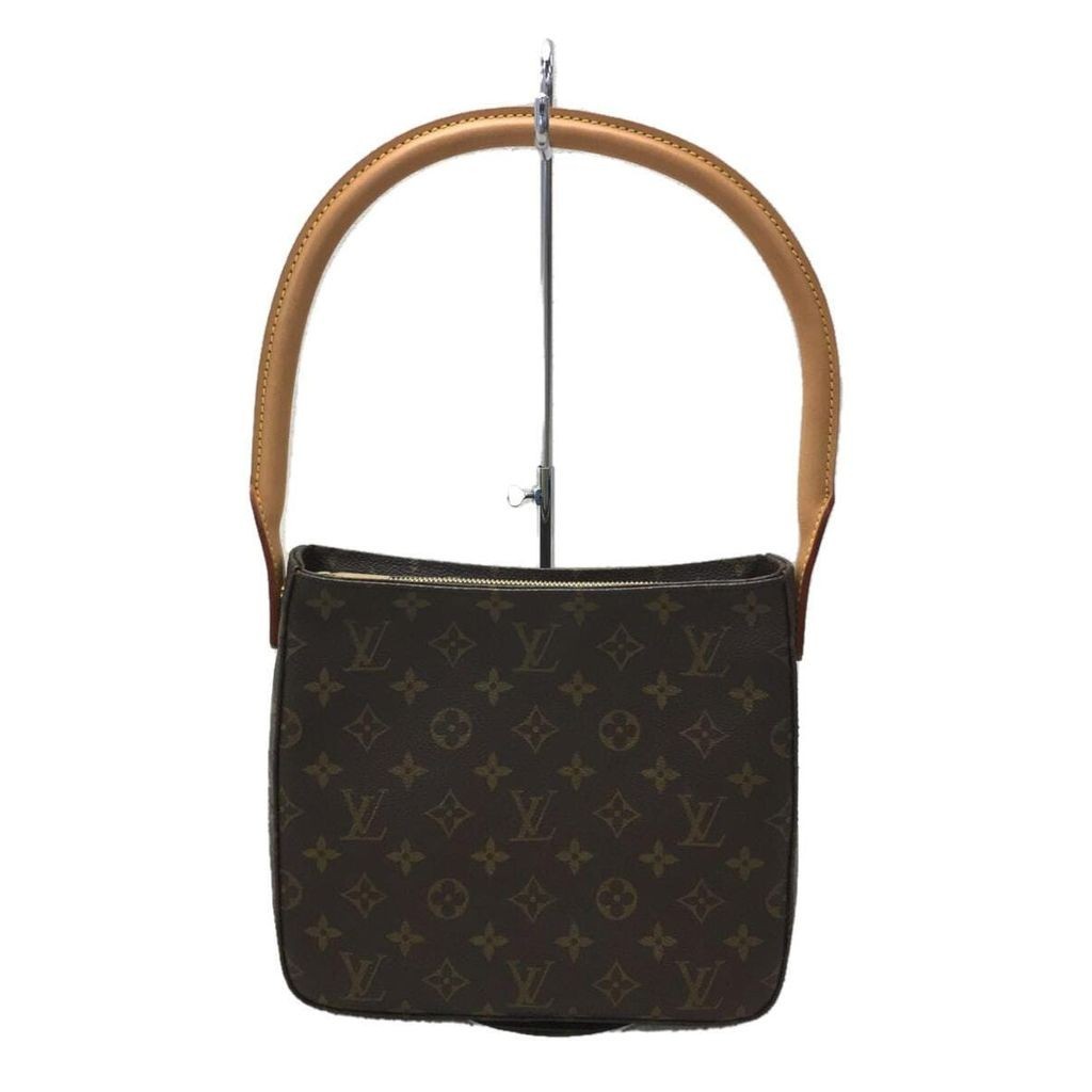 LOUIS VUITTON Tote Bag Monogram Looping MM M51146 Brown Patterned all over Direct from Japan Secondhand