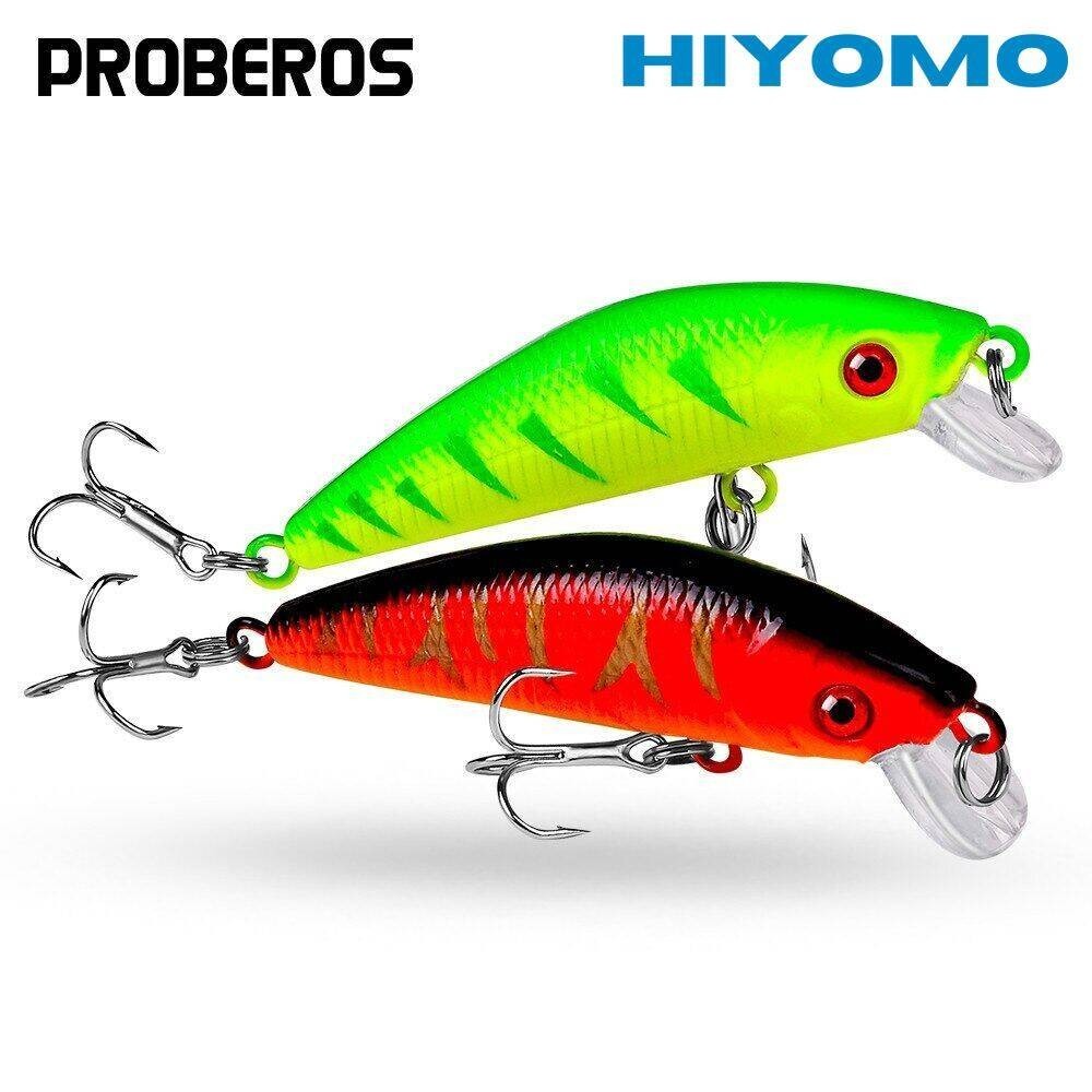 Proberos 1pcs ลอย Lure Casting Minnow เหยื่อน้ําจืดปลาคาร์พ 7.9g 7 ซม.เหยื่อ Wobbler ประดิษฐ์ญี่ปุ่นตกปลา Siakap