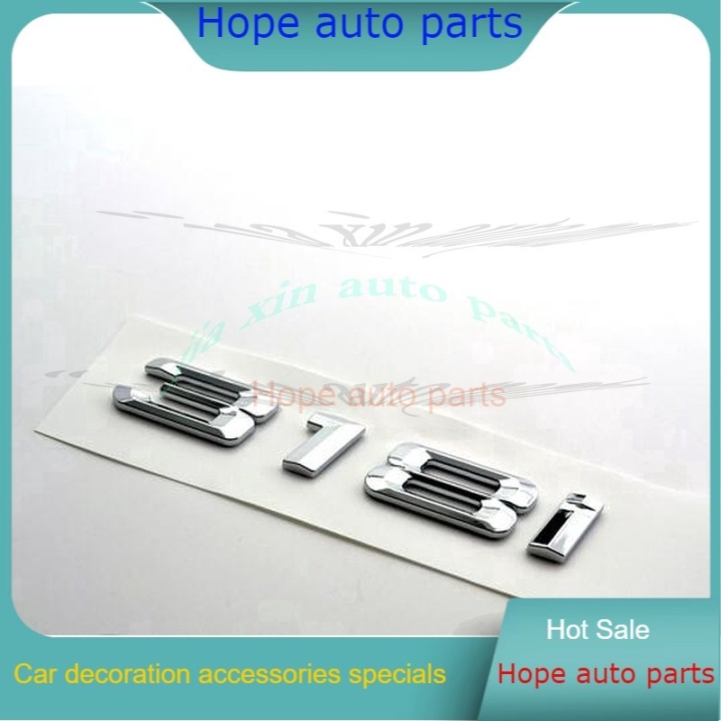 ใหม่ ตราสัญลักษณ์โลโก้ 318i ด้านหลัง สําหรับ BMW 3 Series Sport Car Trunk Boot Badge