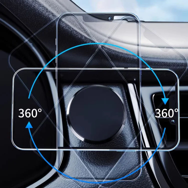 ที่วางโทรศัพท์มือถือในรถยนต์มัลติฟังก์ชั่น วางที่วางโทรศัพท์มือถือแบบแม่เหล็กต้านแรงโน้มถ่วงได้ตามต้องการ - รูปที่ 2