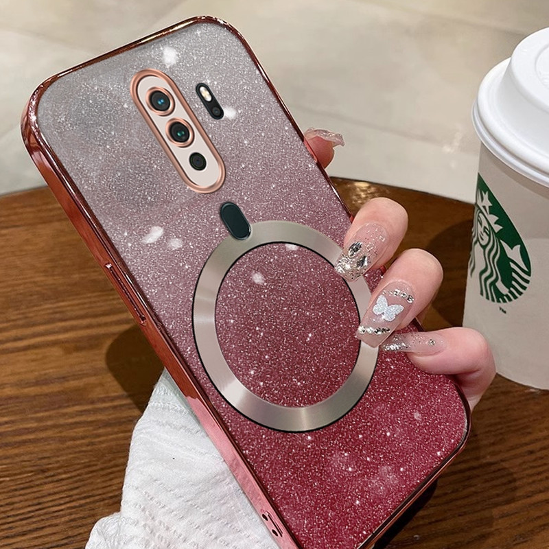 เคส oppo A5 2020 oppo a9 2020 เคสโทรศัพท์ Softcase ซิลิโคน กันกระแทก ดีไซน์ใหม่ ไร้สาย แม่เหล็ก ชาร์จ เคสใส
