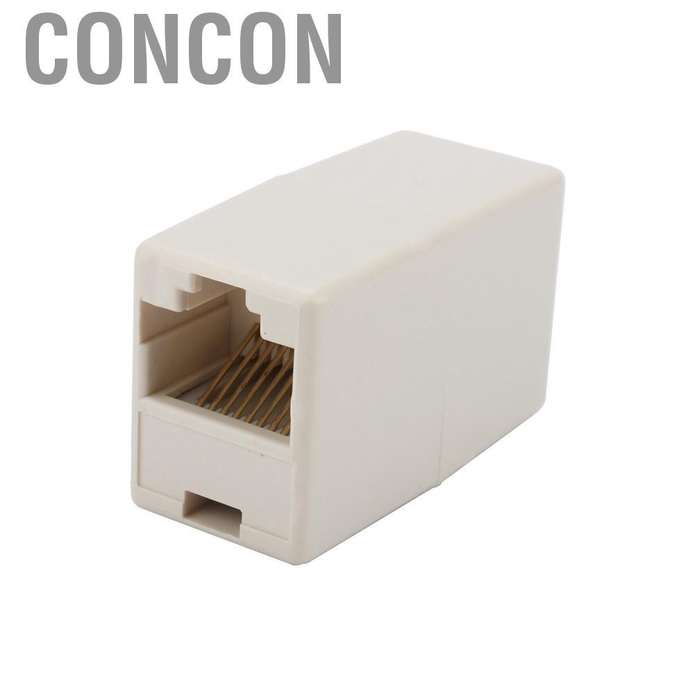 Concon Hot Sale Ethernet Lan Cable Joiner Coupler Network Connector CAT 5 5E