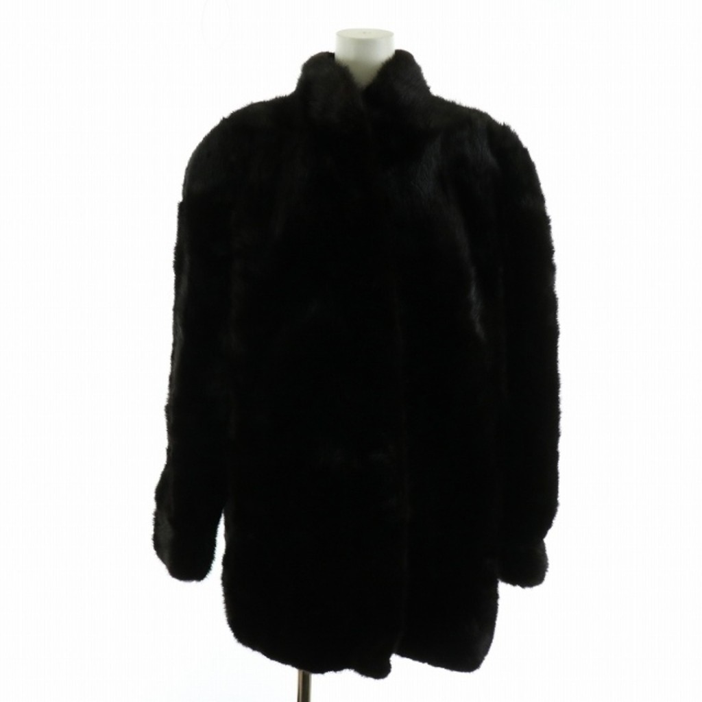Jane Lofty Fur Coat Mink Fur อัตราส่วนกลางปีกปุ่ม 15 3 ลิตร ส่งตรงจากญี่ปุ่น มือสอง
