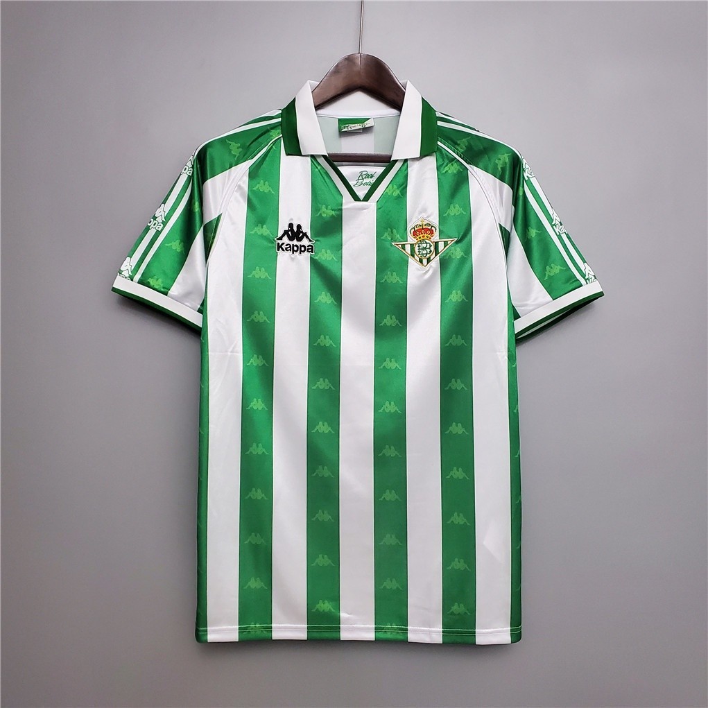 BET 95-97 Home Retro Soccer Jersey Football Real Betis 1995 1997