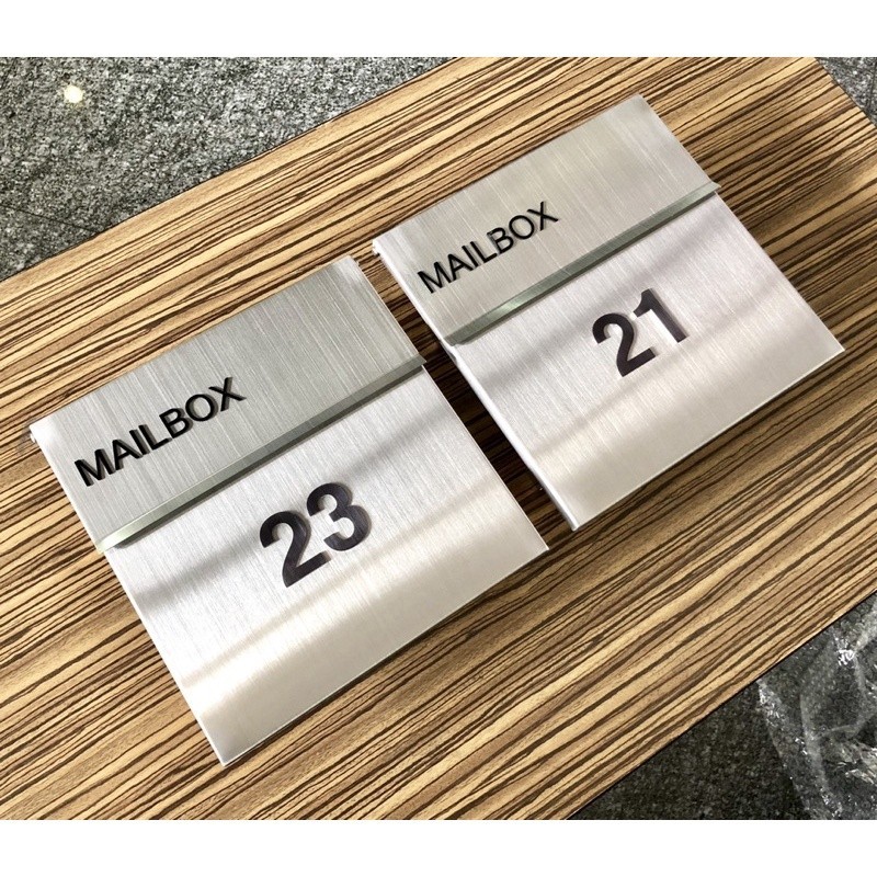 ตู้จดหมาย ตู้จดหมายฝังกำแพง 3ขนาด S M L ตู้ไปรษณีย์ Mailbox รุ่นฝังกำแพง สแตนเลสแท้เกรด304  รับประกันคุณภาพ ไม่เป็นสนิม