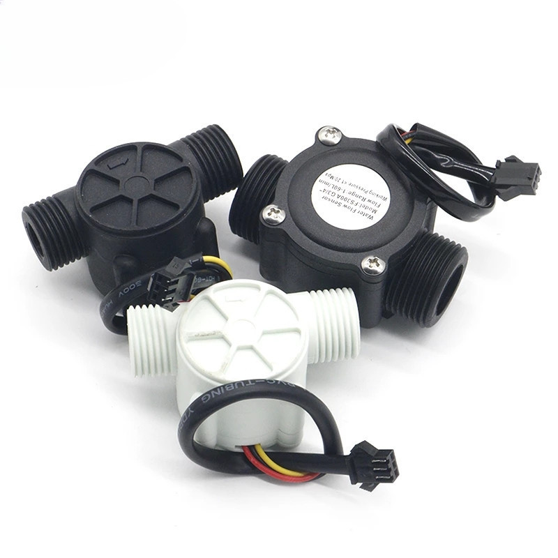 สวิตช์เซนเซอร์ควบคุมการไหลของน้ํา DC 5-18V 1-30 ลิตร ต่อนาที 2.0MPa YF-S201 12V