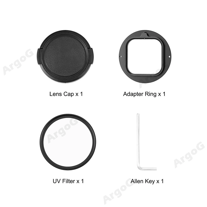 ArgoG อแดปเตอร์ฟิลเตอร์เลนส์ 52mm สำหรับ Insta360 Ace Pro / Ace Pro 2 พร้อมฟิลเตอร์ UV และฝาครอบ อุปกรณ์เสริม Ace Pro 2 thumbnail 10