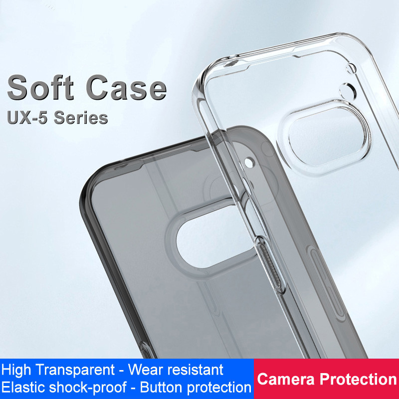 Imak เคสโทรศัพท์ TPU บางพิเศษสําหรับโทรศัพท์ไม่มีอะไร 2A Plus Nothing โทรศัพท์ 2A 2 1 5G โปร่งใสป้องกันการตกป้องกันกรณี - รูปที่ 2