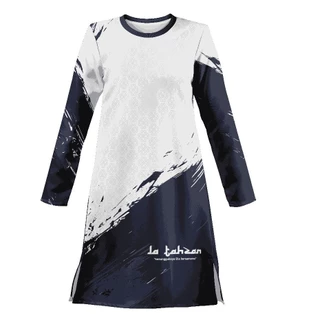 La TAHZAN POSITIVE VIBES Muslimah Jersey Baju Muslimah Jersey Murah Muslimah Tshirt Plus ขนาด Muslimah เสื้อมุสลิม Murah Microfibre หลวม Jersy
