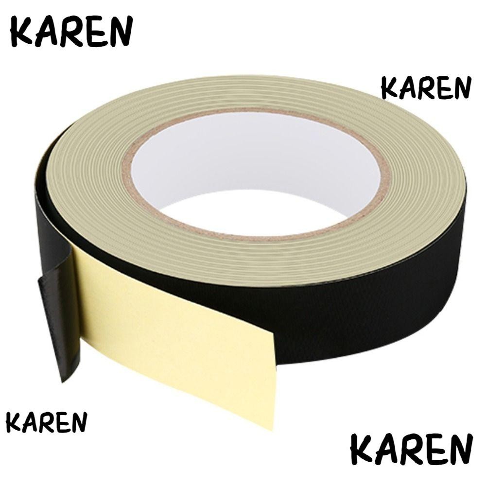 Karen เทปผ้าอะซิเตท อุณหภูมิสูง แข็งแรง 30 ม. 98.4 ฟุต สีดํา สําหรับซ่อมแซมกีตาร์ไฟฟ้า แล็ปท็อป