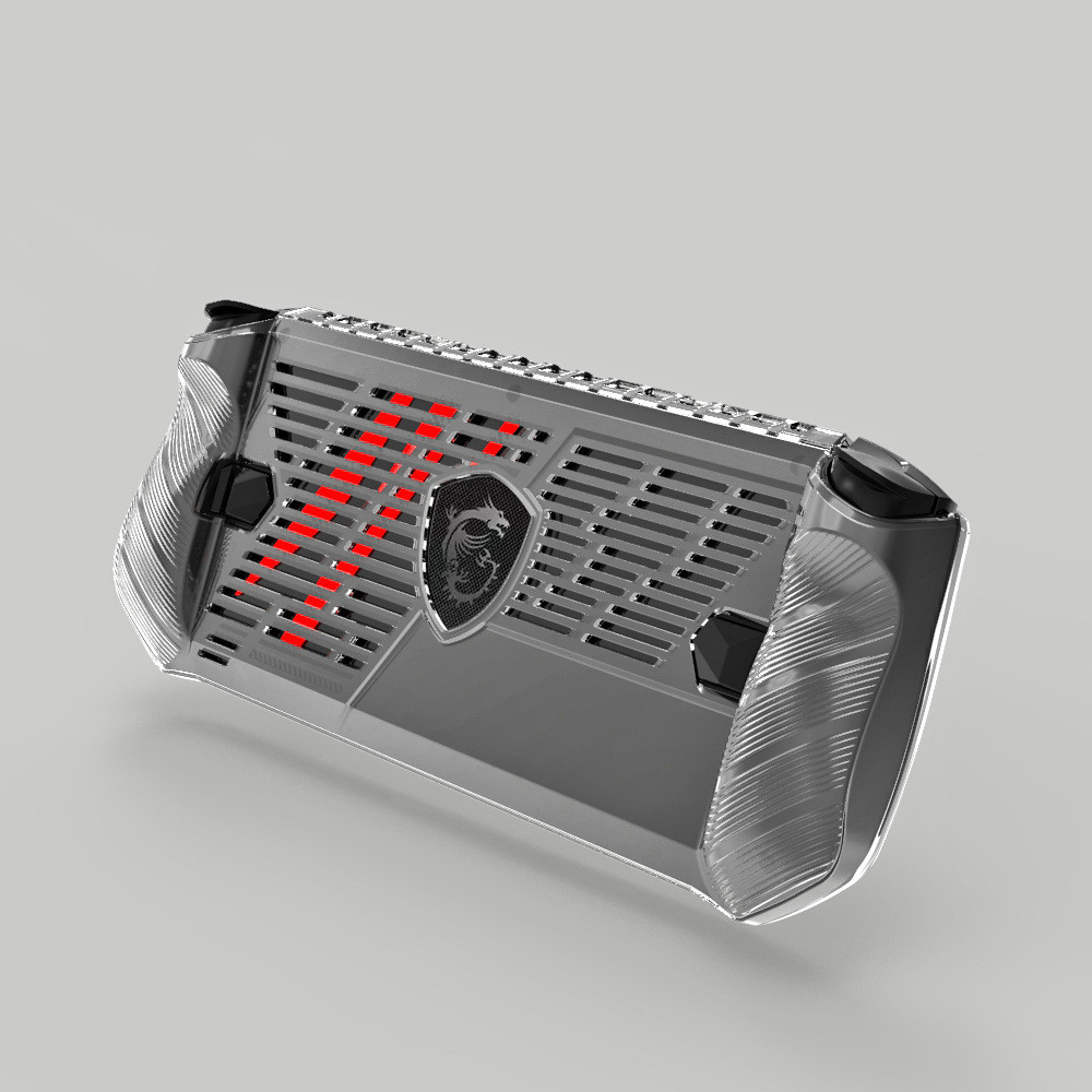 เคส TPU แบบใส กันตก สําหรับเครื่องเล่นเกม MSI Claw