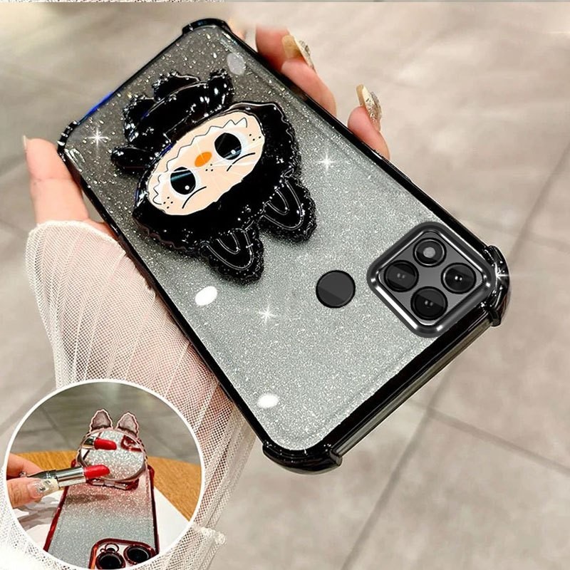 กันกระแทกcase สําหรับ Redmi 9c 10A Loubu วงเล็บหรูหราไฟฟ้าไล่ระดับแฟลชผงออกแบบใหม่เคสโทรศัพท์ SJSFDD09