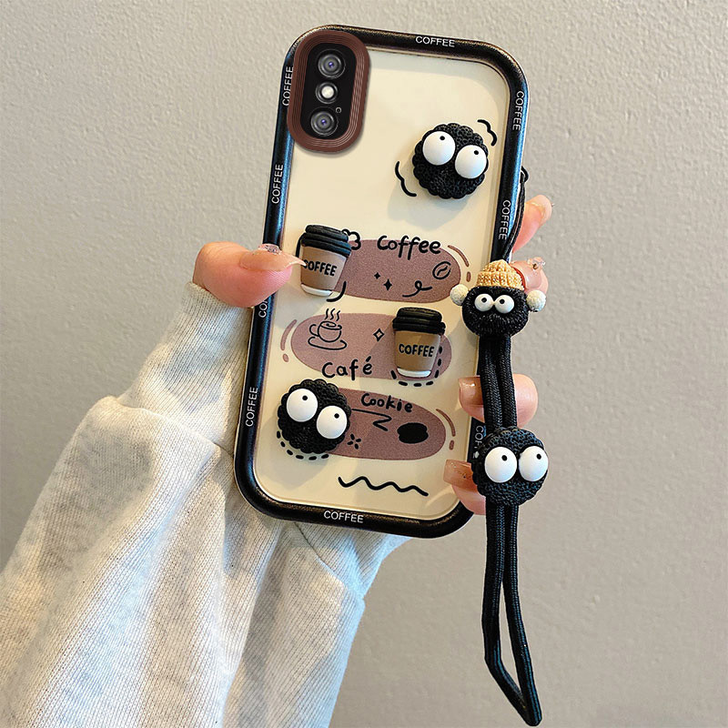 เคส iphone xs max เคสโทรศัพท์ตุ๊กตา 3D น่ารักสําหรับ  case iphone xr xs cover - รูปที่ 7