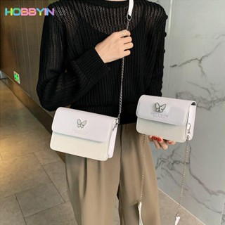 HOBBYIN กระเป๋าสะพายไหล่ ทรงโท้ท สําหรับผู้หญิง