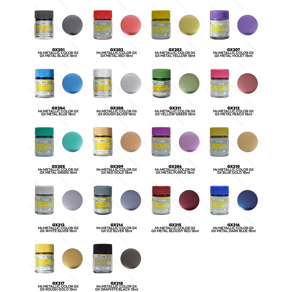 Mr.Hobby Mr.METALLIC Color GX