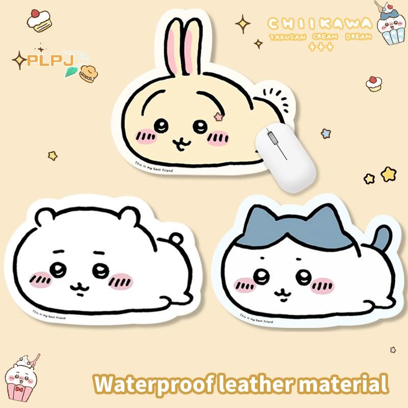 PLPJ การ์ตูน Animate แผ่นรองเมาส์ Usagi Hachiware ไม่สม่ําเสมอกันน้ําโต๊ะ Pad แผ่นรองเม้าส์สําหรับเดสก์ท็อปแล็ปท็อปพีซีคอมพิวเตอร์ใหม่